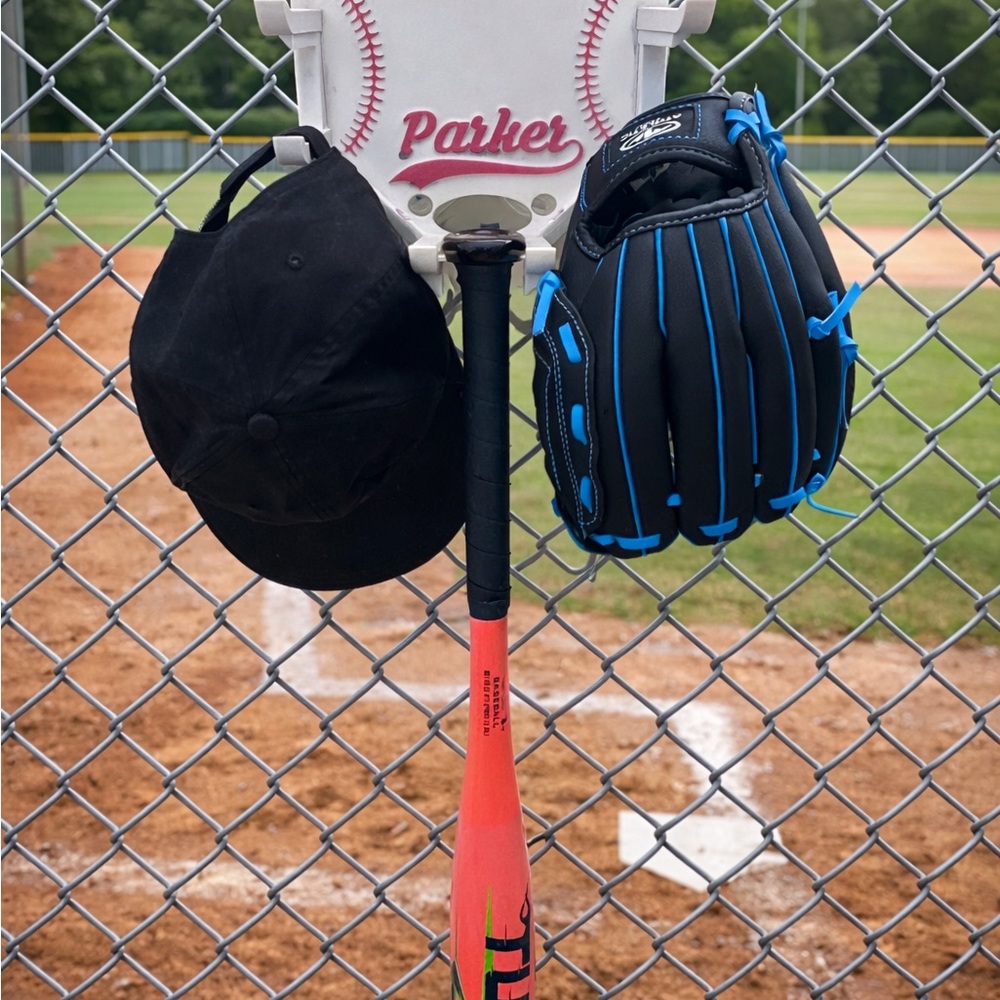 Baseball dugout organizer!